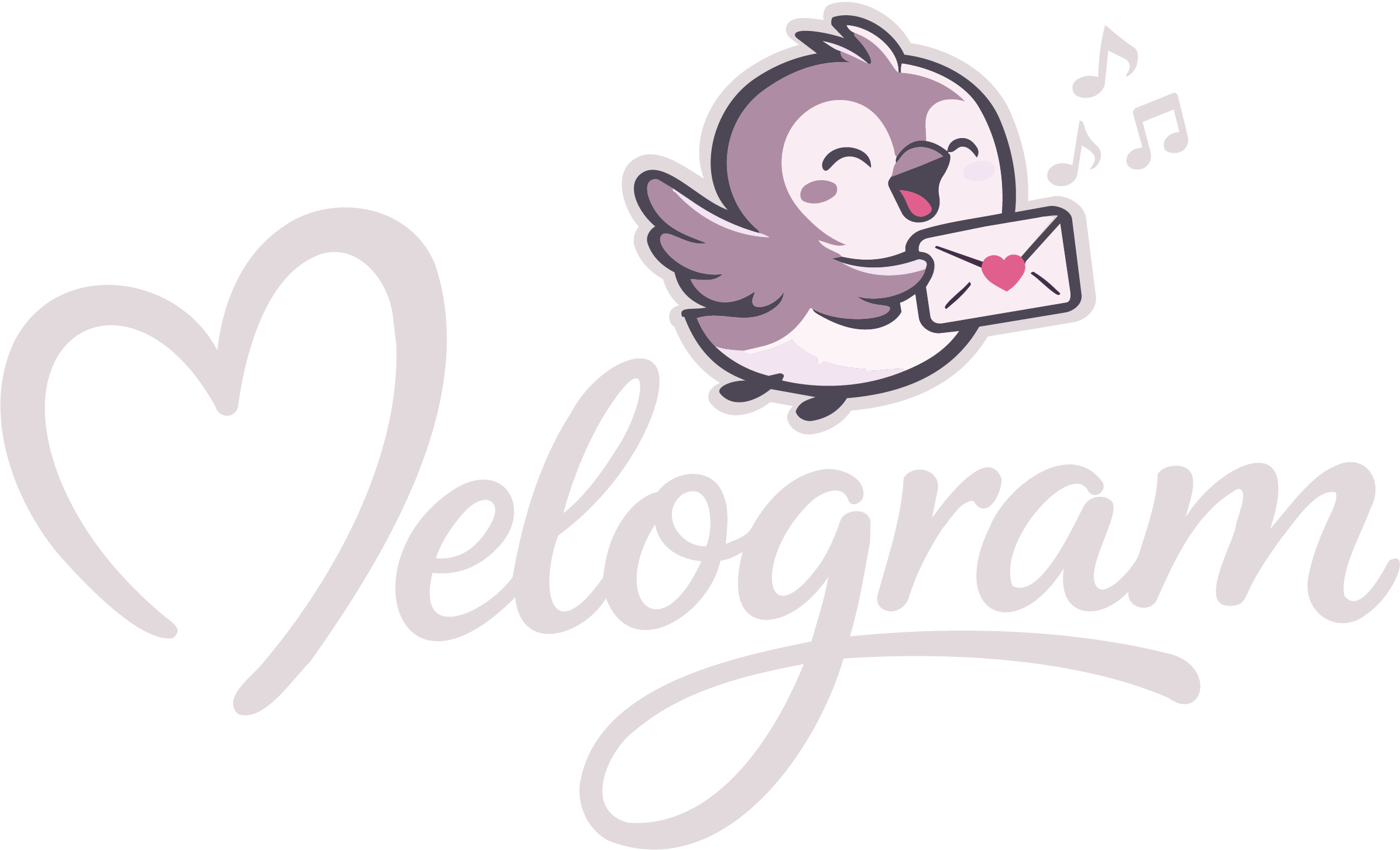 Melogram footer logo
